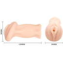 CRAZY BULL RUBY realistic vibrating vagina 14 x 6 cm