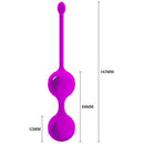 Pretty Love Tighten Up II Kegel Balls 8 x Ø 3 cm
