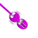 Pretty Love Werner Vibrating Rechargeable Kegel Balls Ø 3.4 см