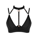 Obsessive Brasica Black Bra with Choker