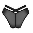 Obsessive Brasica Panties with straps Black
