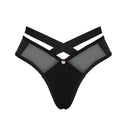 Obsessive Brasica Panties with straps Black