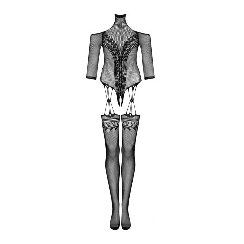 Obsessive G333 Open crotch Bodystocking Black O/S