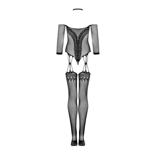 Obsessive G333 Open crotch Bodystocking Black O/S