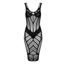 Obsessive D609 Sensual Black Knitted dress O/S