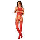 Obsessive N122 Red Bodystocking O/S