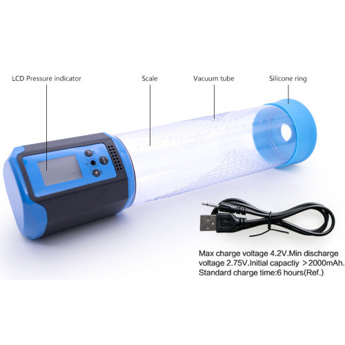 Passion Pump Men Led electric penis pump 30 cm
