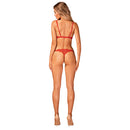 Obsessive Bergamore Bra and Thong Red