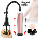 Training Penis Pump with Pussy Sleeve 20 cm