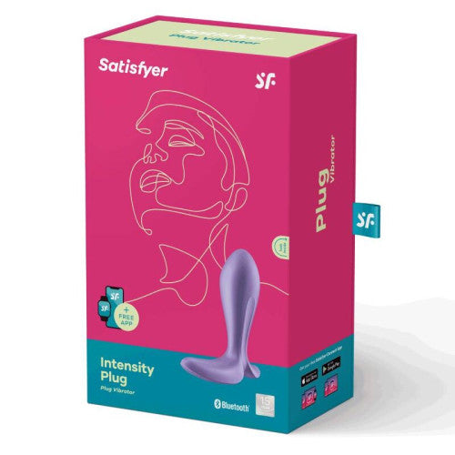 Satisfyer Intensity Plug Connect App Purple
