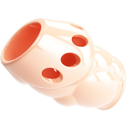 PRETTY LOVE OSCAR soft penis head sleeve Flesh white