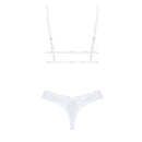 Obsessive Heavenlly white bra and thong set