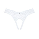 Obsessive Heavenlly white crotchless thong