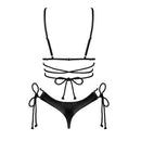 Obsessive Cordellis σουτιέν χωρίς κύπελλα και στρίνγκ με ανοιχτό καβάλο O/S