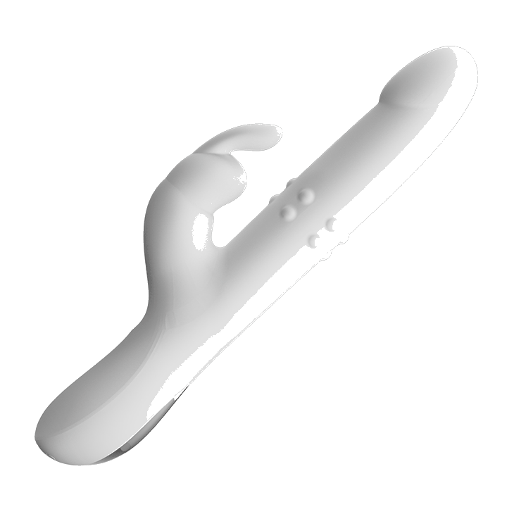 PRETTY Love Reese thrusting & rotating Rabbit vibrator WHITE
