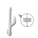 PRETTY Love Reese thrusting & rotating Rabbit vibrator WHITE