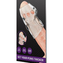 PRETTY LOVE OSCAR soft penis head sleeve CLEAR