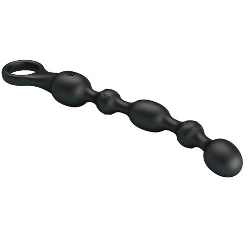 Performance advanced Silicone Anal Beads Black