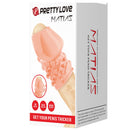 PRETTY LOVE MATIAS soft penis head sleeve FLESH WHITE