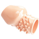 PRETTY LOVE MATIAS soft penis head sleeve FLESH WHITE