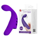 Pretty Love Gorgon finger sleeve vibrator Blue