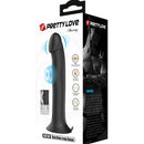 Pretty Love Murray Pulsating & Vibrating Dildo - Black