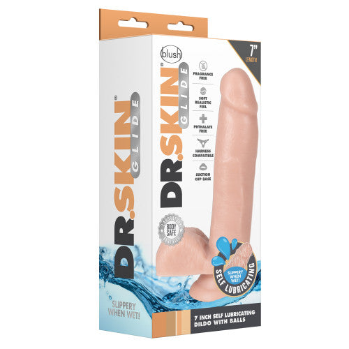 DR SKIN Self Lubricating Dildo 17.7 x 4.4 cm