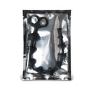 TOYBOY Anal Beads with Finger Rings 34 cm BLACK