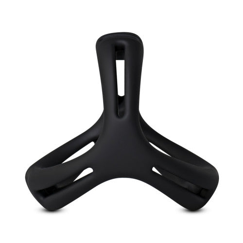 TOYBOY 3 in 1 Ultra Soft Cock Ring Type II BLACK