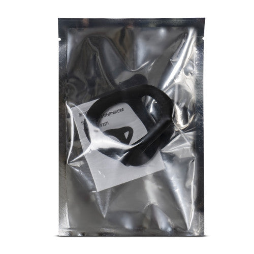 TOYBOY 3 in 1 Ultra Soft Cock Ring Type I BLACK