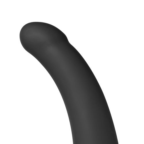TOYBOY Curved Dildo Set for Strap On BLACK
