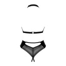 Obsessive Norides crotchless teddy Black