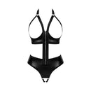 Obsessive Norides crotchless teddy Black