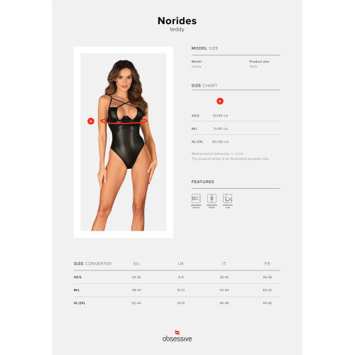 Obsessive Norides teddy Black