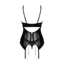 Obsessive Norides corset and thong Black