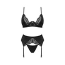 Obsessive Bellastia 3 pcs set Black