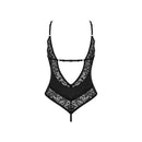 Obsessive Bellastia crotchless teddy Black