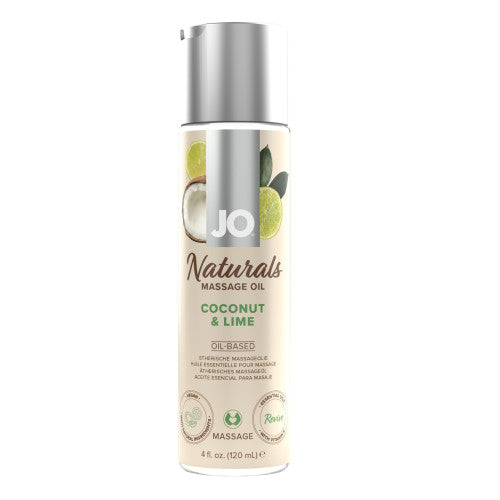 System Jo Naturals Massage Oil Coconut and Lime 120 ml