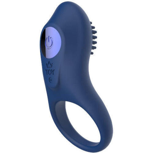 TOYBOX Sonic Blue vibrating penis ring ONE SIZE