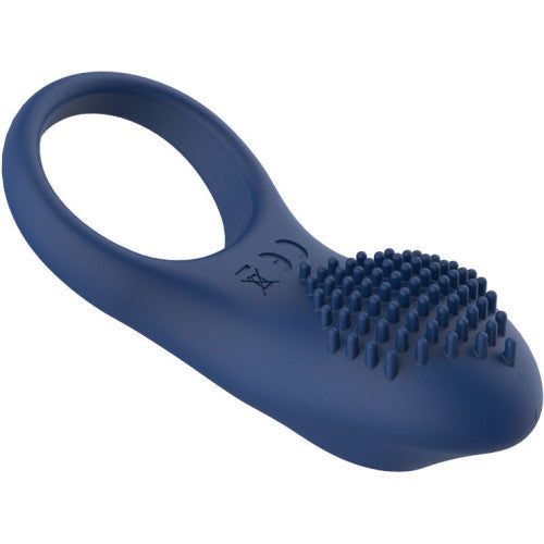 TOYBOX Sonic Blue vibrating penis ring ONE SIZE