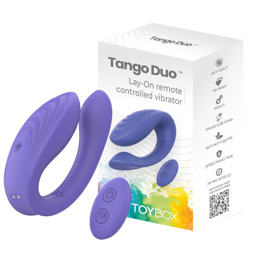 TOYBOX TANGO DUO couples remote controlled vibrator