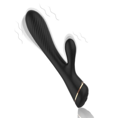 TOYBOX Black Jack Rabbit clit and g-spot 20 c