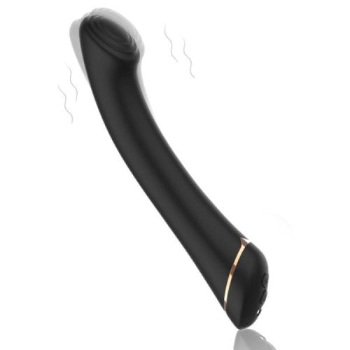 TOYBOX MARIO Flattened Tip G and P spot Vibrator Black