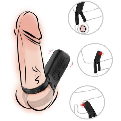 TOYBOY BRUNO dual elastic ring with removable Motor