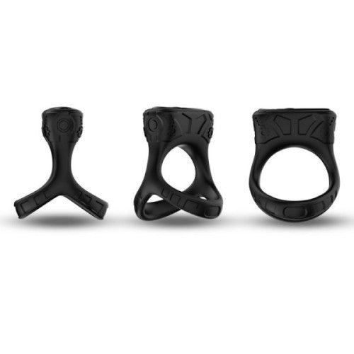 TOYBOY RINGO vibrating cock and balls splitting ring