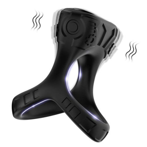 TOYBOY RINGO vibrating cock and balls splitting ring