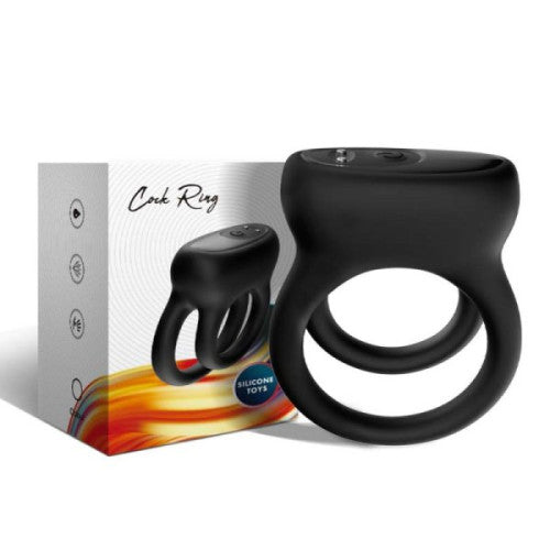 TOYBOY ROY silicone double loop vibe ring