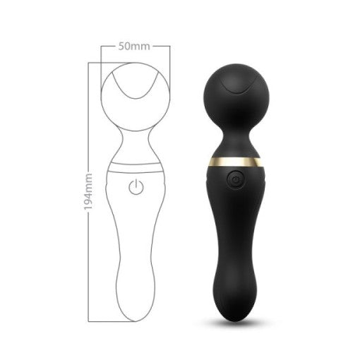 JAMES TOYBOX magic wand black 19 cm