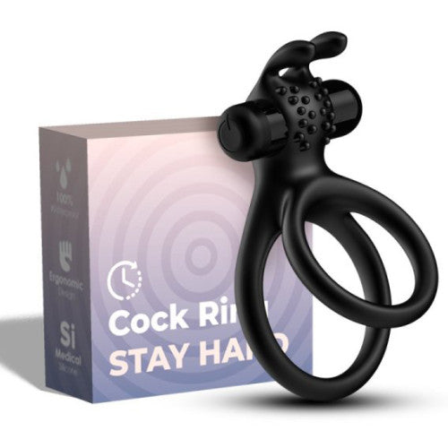 TOYBOY MAX BUNNY double loop vibrating ring