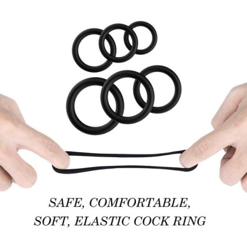 TOYBOY STAY HARD COMPLETE Silicone SET 6 pcs M-XL
